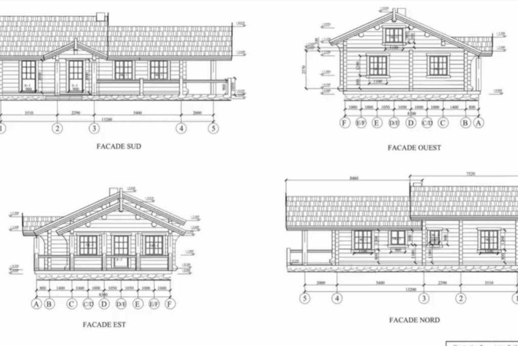 Chalet Norvegien Villa La Batie-Neuve Exterior photo